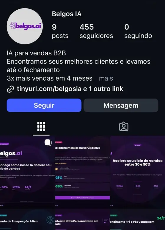 Experiência da trajetória VOP COMPANY